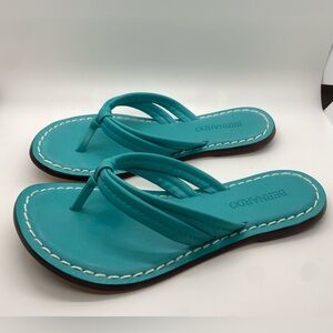 Bernardo Miami sandal aqua size 8 USED.